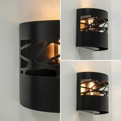 Straluma Wandlamp halve cilinder mat zwart></noscript> Wandlampen|Scandinavische Verlichting