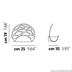 Straluma Wandlamp Kelly wit><noscript><img width=