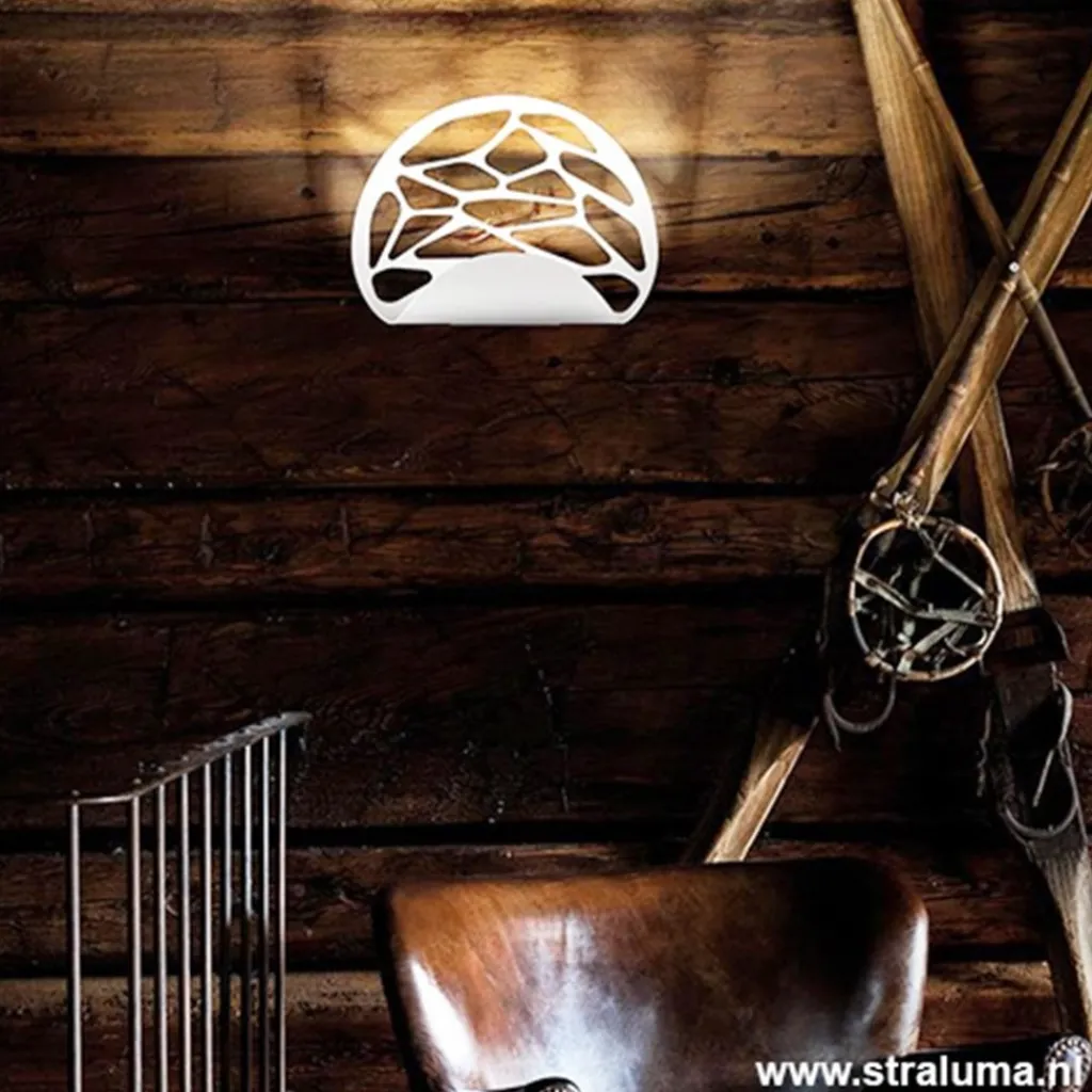 Straluma Wandlamp Kelly wit> Wandlampen|Woonkamerlampen
