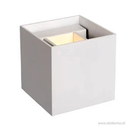 Straluma Wandlamp kubus wit verstelbaar incl. led> Wandlampen|Bedlampjes