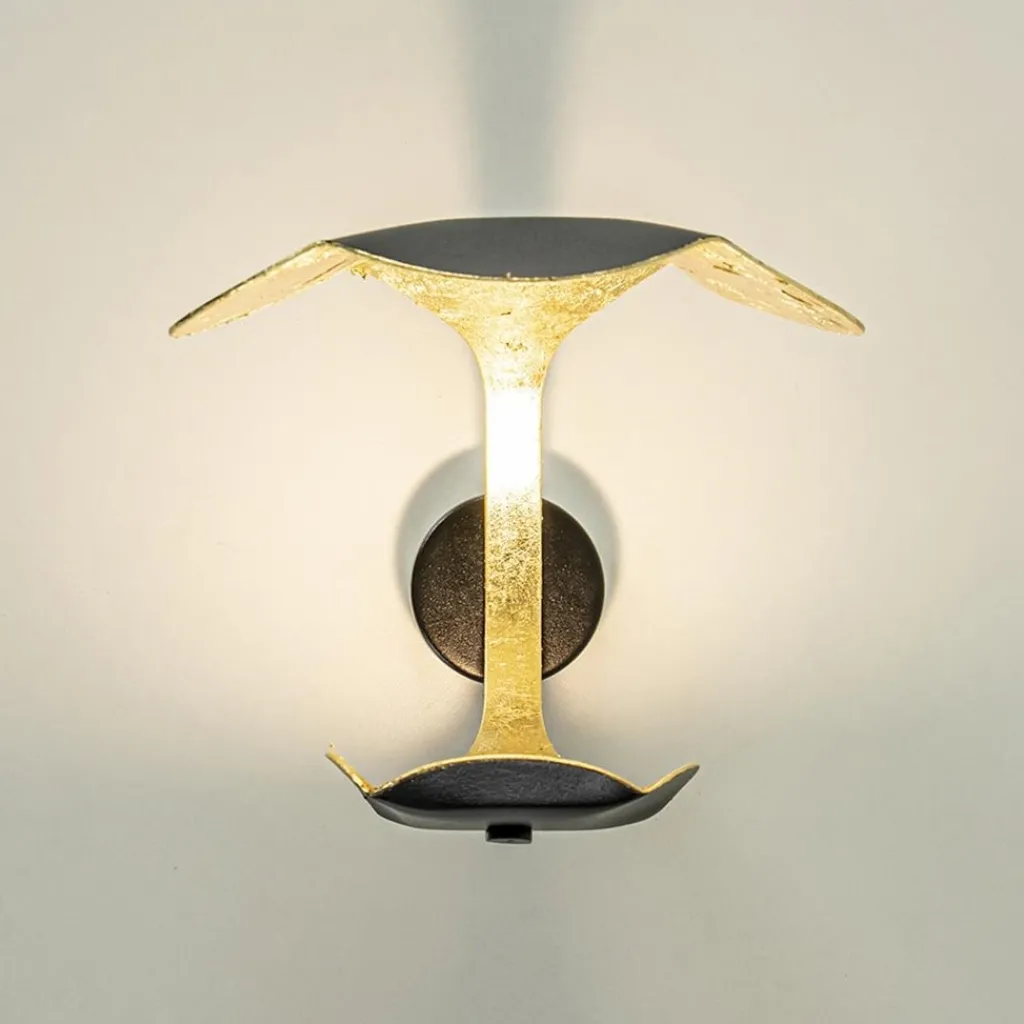 Straluma Wandlamp Le Gigine zwart/goldleaf 2700k> Wandlampen|LED Wandlampen