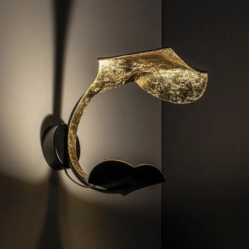 Straluma Wandlamp Le Gigine zwart/goldleaf 2700k> Wandlampen|LED Wandlampen