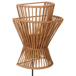 Straluma Wandlamp papier naturel met mat goud> Wandlampen|Botanische Verlichting