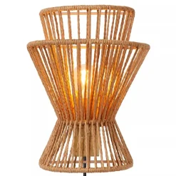 Straluma Wandlamp papier naturel met mat goud></noscript> Wandlampen|Botanische Verlichting