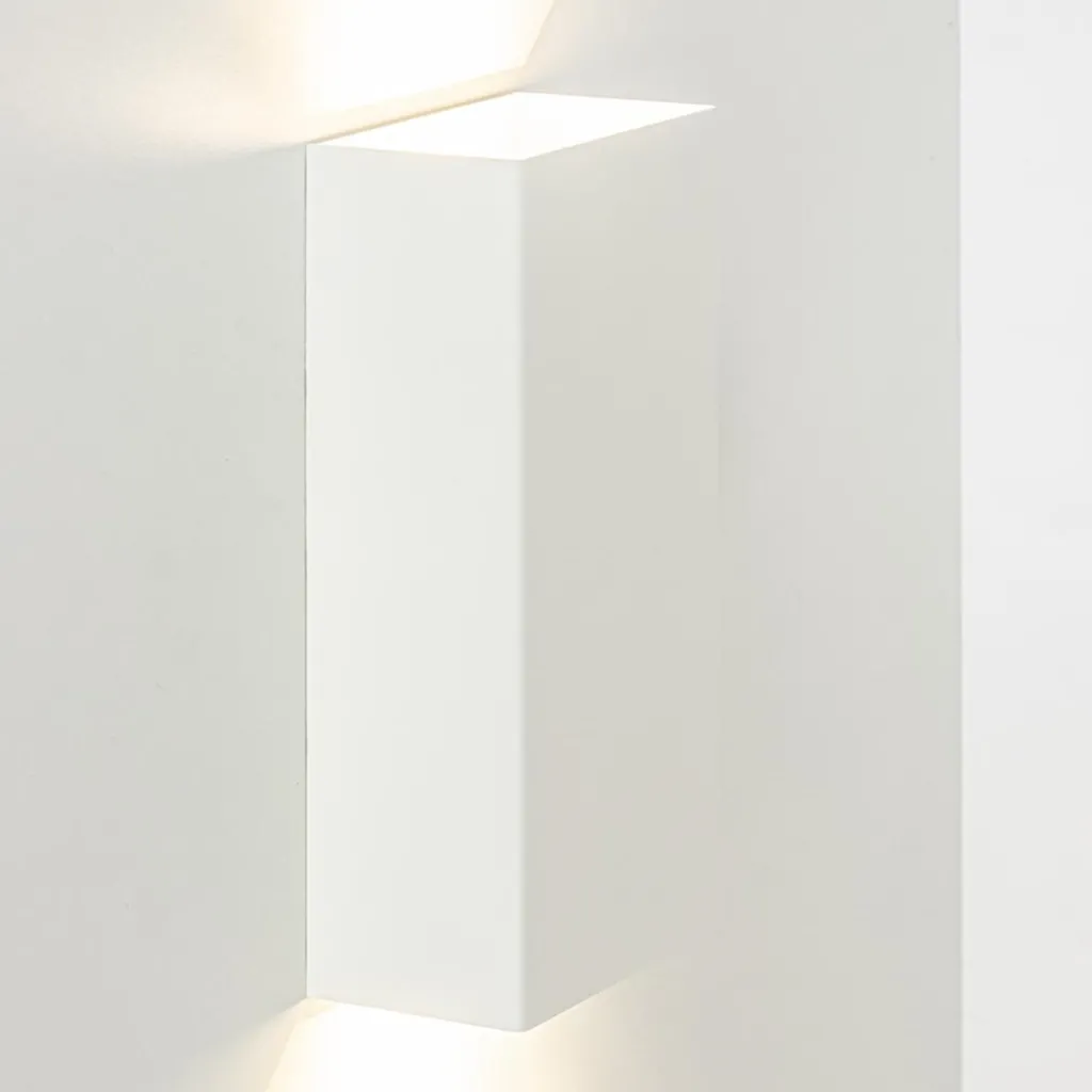 Straluma Wandlamp rechthoek wit up+down GU10> Wandlampen|Design Verlichting