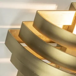 Straluma Wandlamp Scudo brass 25cm></noscript> Woonkamerlampen|Slaapkamerlampen