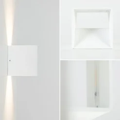 Straluma Wandlamp Stretto kubus wit></noscript> Wandlampen|Halverlichting