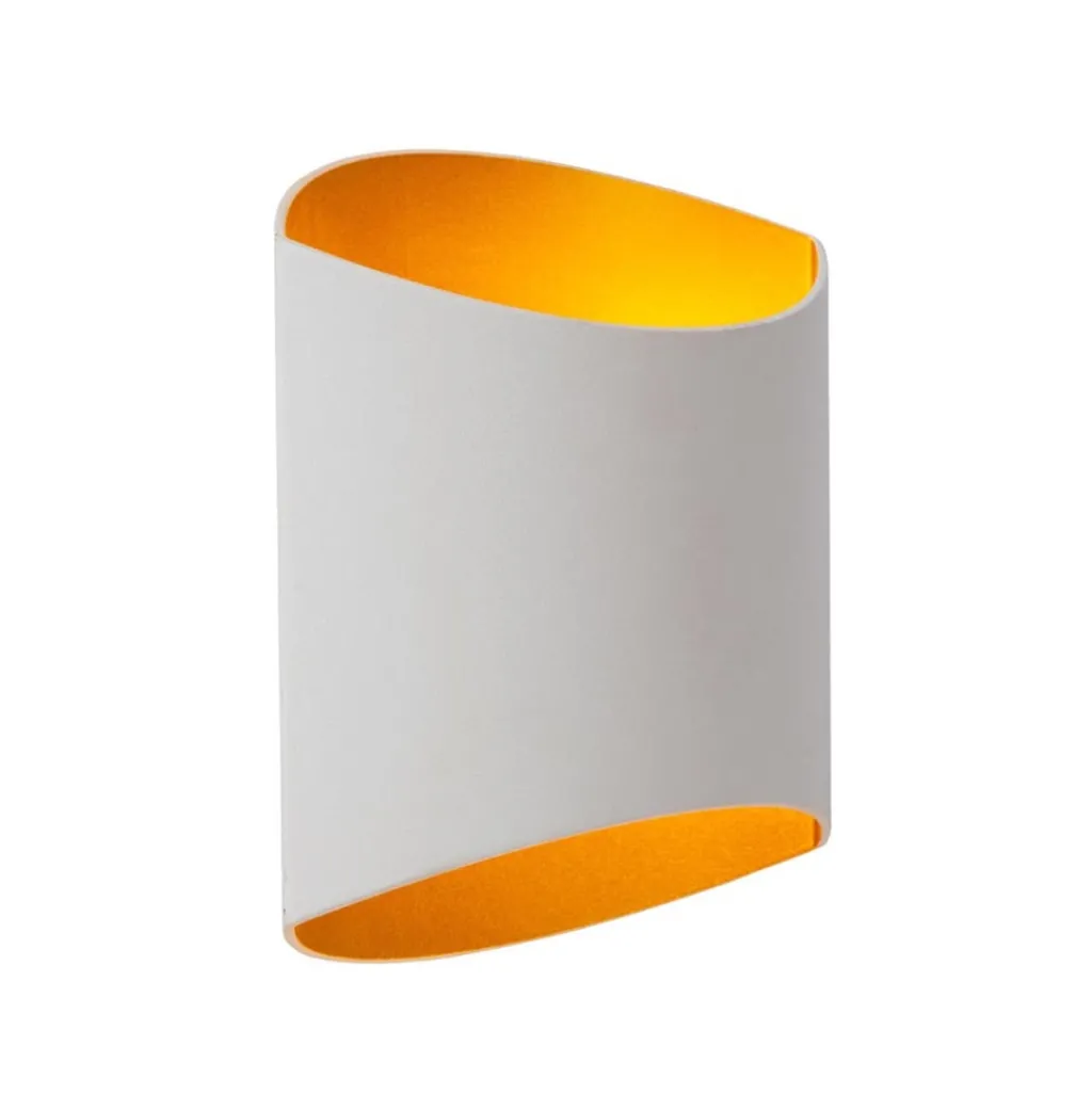 Straluma Wandlamp up+down wit met goud G9> Wandlampen|Lifestyle Verlichting