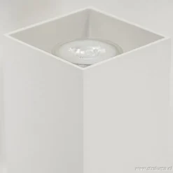 Straluma Wandlamp wit rechthoek up+down gu10></noscript> Bedlampjes|Decoratieve Verlichting