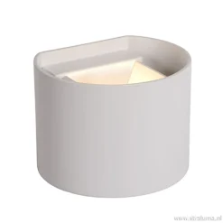 Straluma Wandlamp Xio wit afgerond incl. led g9><noscript><img width=