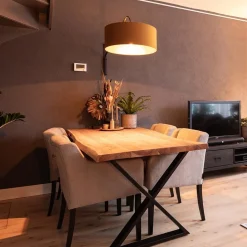 Straluma Wandlamp zwart met velourse kap></noscript> Wandlampen|Schemerlampen