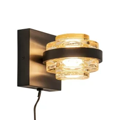 Straluma Wandlamp zwart/amber> Wandlampen|LED Wandlampen