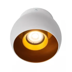 Straluma Witte plafondspot GU10 met gouden binnenzijde><noscript><img width=