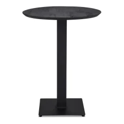 Straluma Zwart houten bartafel Ø80x105 cm> Bartafels