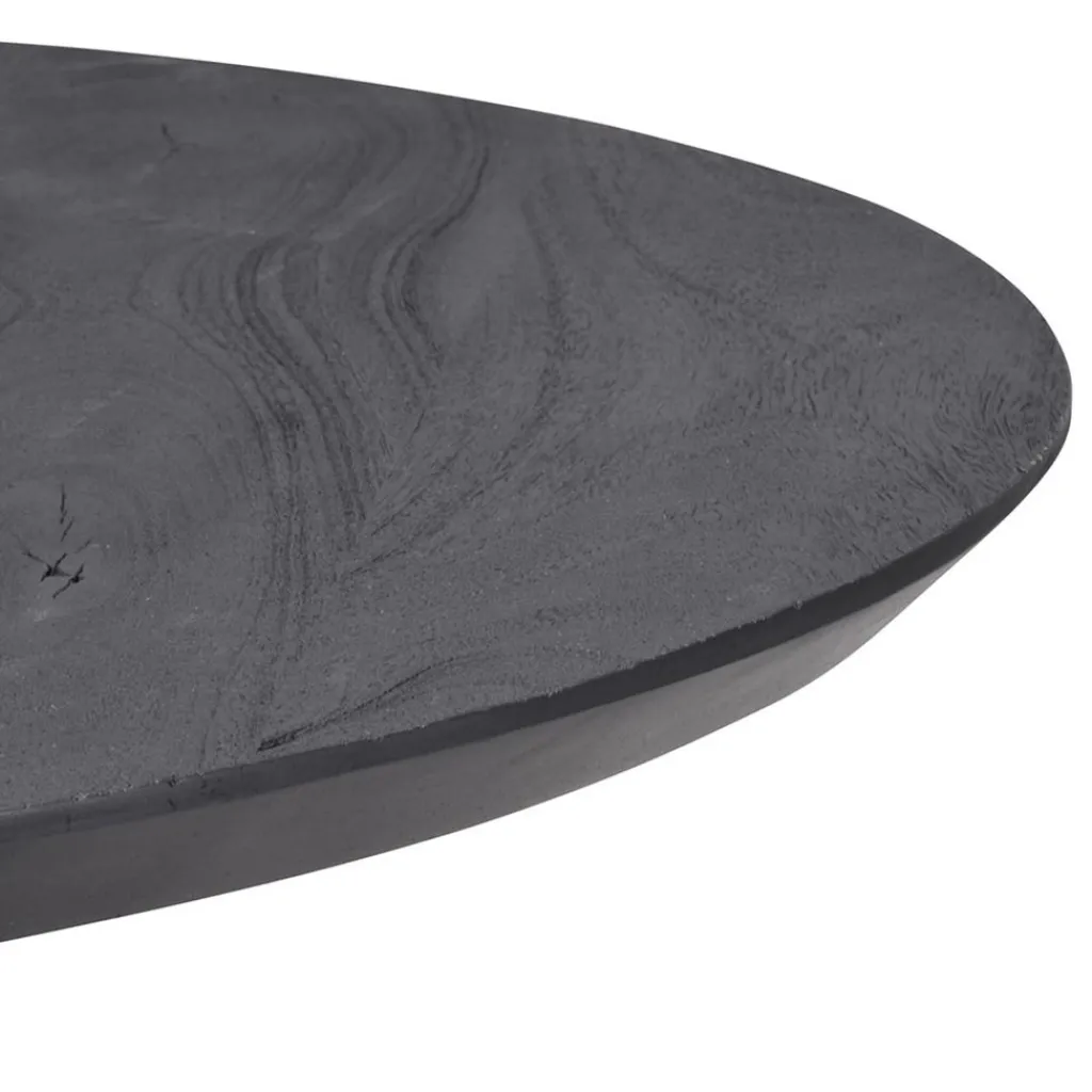 Straluma Zwart houten bartafel Ø80x105 cm> Bartafels