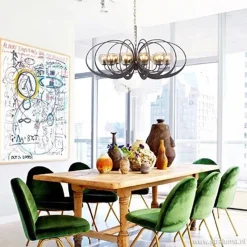 Straluma Zwart metalen hanglamp met smoke glas><noscript><img width=