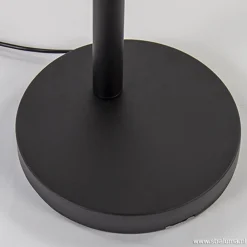 Straluma Zwarte boog vloerlamp LED dimbaar><noscript><img width=