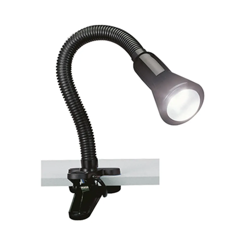 Straluma Zwarte klemlamp/leeslamp voor bureau> Klemlampen|Leeslampen