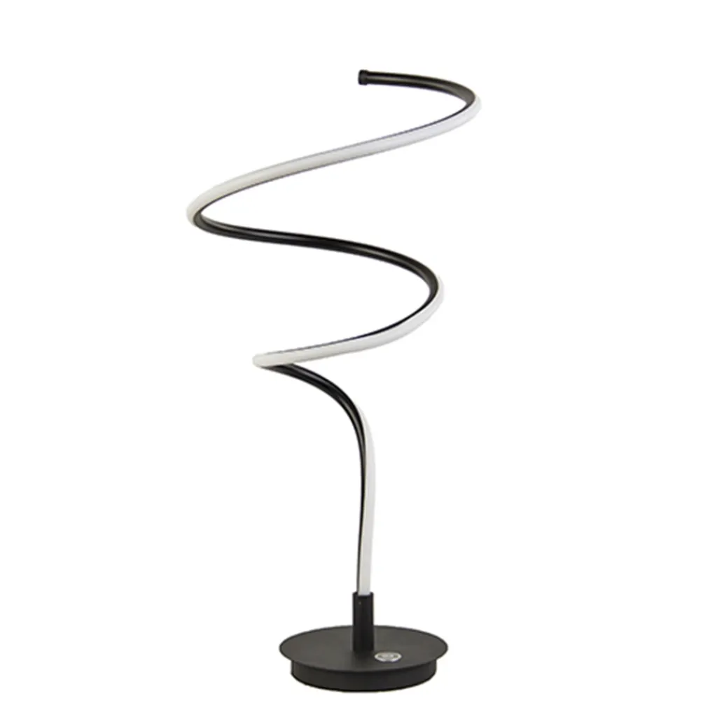 Straluma Zwarte LED tafellamp met touchdimmer> Tafellampen|Nachtkastlampen